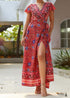 Boho Wrap Maxi Dress Amara